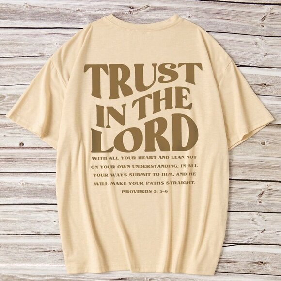 Apricot Casual Women's Summer Loose Fit T-Shirt - Picture 3 of 5